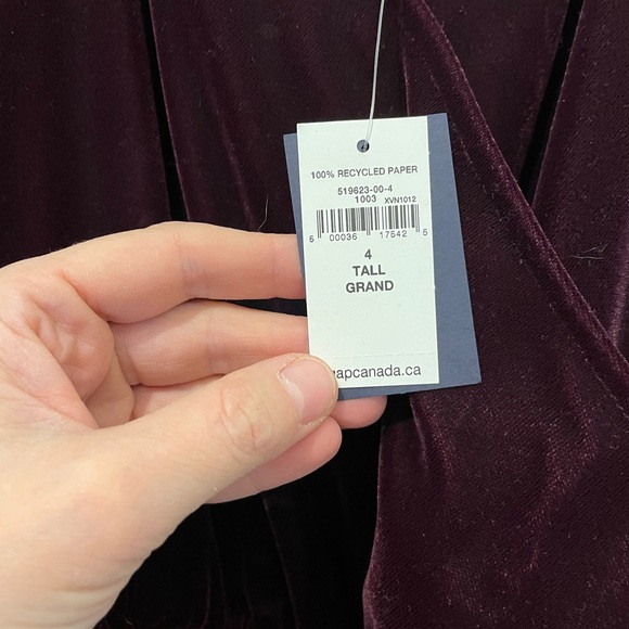 Velvet Cami Wrap-Front Jumpsuit - Picture 2 of 2